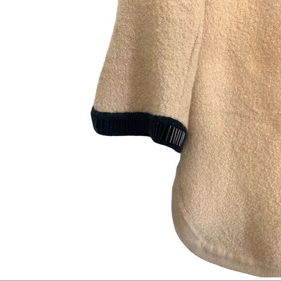 Tory Burch Black Beaded 100% Wool Sweater Tunic - Picture 5 of 10